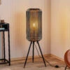 Lampadaire Denton, Trépied, Abat-jour En Métal