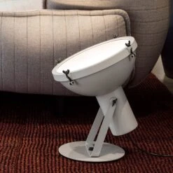 Nemo Projecteur 365 Lampe à Poser, Blanc Sable