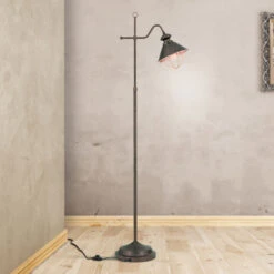 Lampadaire Shanta Style Rétro -EGLO || By Rydens || Lucande Soldes 7255172 3
