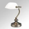 Lampe à Poser Zora Avec Abat-jour En Verre -EGLO || By Rydens || Lucande Soldes 7255359