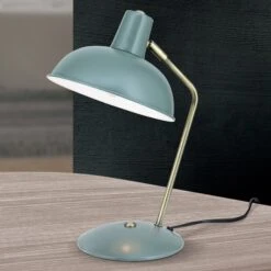 Look Vintage - Lampe à Poser Fedra Vert