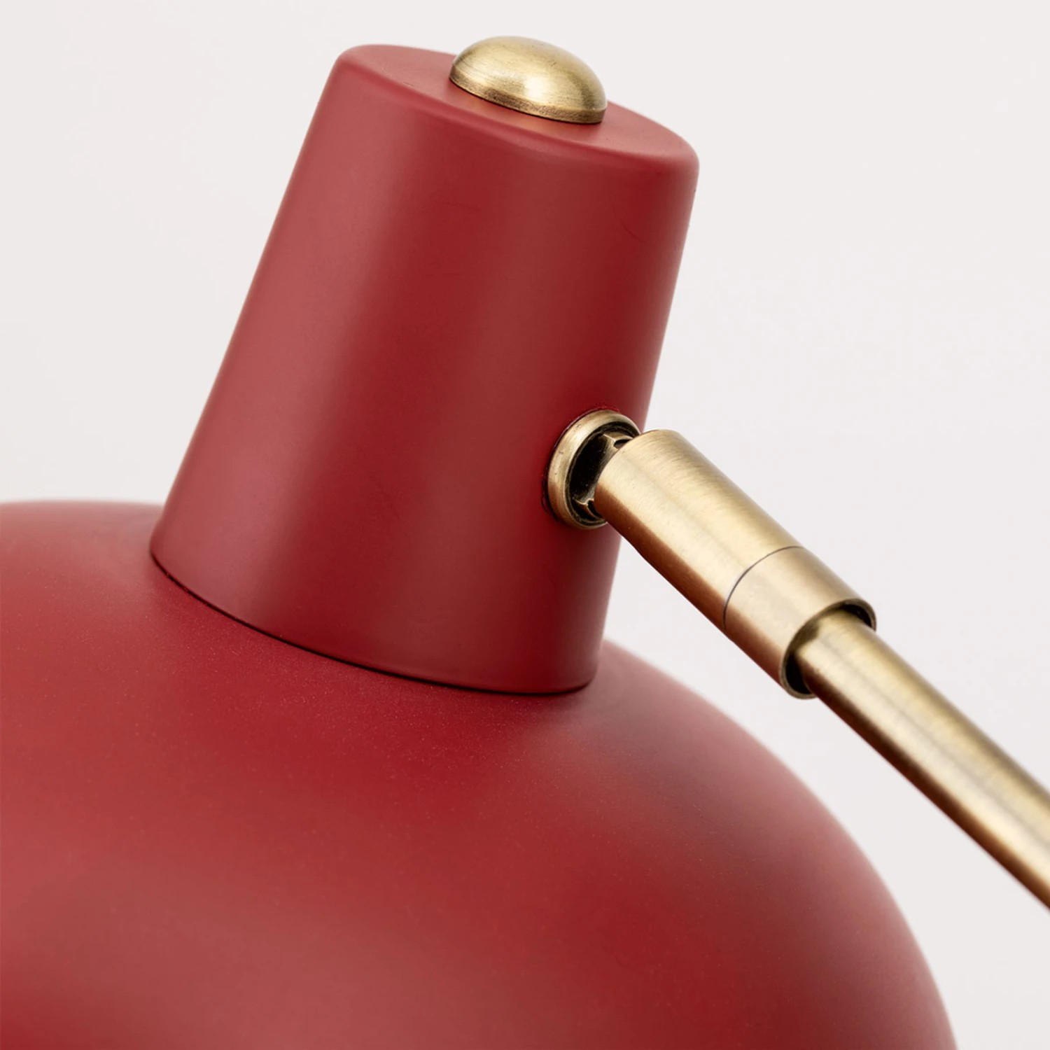 Look Vintage - Lampe à Poser Fedra Rouge 7 Look Vintage - Lampe à Poser Fedra Rouge – Image 5