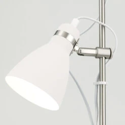 Lampadaire School Avec Deux Spots, Blanc -EGLO || By Rydens || Lucande Soldes 7255546 3