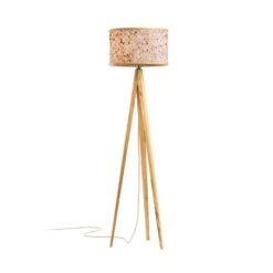 ALMUT 2610 Lampadaire, Foin Et Fleurs Rouges -EGLO || By Rydens || Lucande Soldes 7594150 2