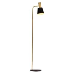 Pauleen Grand Elegance Lampadaire Noir -EGLO || By Rydens || Lucande Soldes 7602466 3