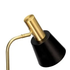 Pauleen Grand Elegance Lampadaire Noir -EGLO || By Rydens || Lucande Soldes 7602466 7