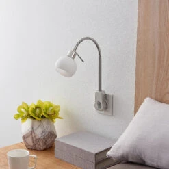 Lindby Aeryn Lampe Prise, Bras Flex, Interrupteur -EGLO || By Rydens || Lucande Soldes 8032242 4