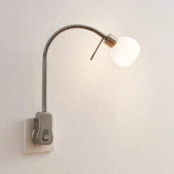 Lindby Aeryn Lampe Prise, Bras Flex, Interrupteur -EGLO || By Rydens || Lucande Soldes 8032242 5