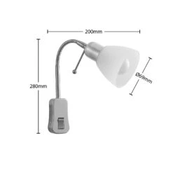 Lindby Aika Lampe Prise, Bras Flex, Interrupteur 16 Lindby Aika Lampe Prise, Bras Flex, Interrupteur -EGLO || By Rydens || Lucande Soldes 8032244 5