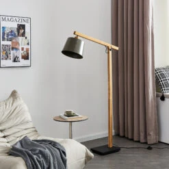 Lindby Ashanty Lampadaire -EGLO || By Rydens || Lucande Soldes 8032541 1