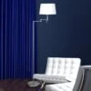 Lampadaire Aspect Argent MEANDER Abat-jour Tissu -EGLO || By Rydens || Lucande Soldes 8509415