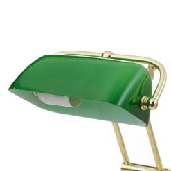 Lampe Banquier Steve Avec Diffuseur En Verre Vert 12 Lampe Banquier Steve Avec Diffuseur En Verre Vert -EGLO || By Rydens || Lucande Soldes 8553046 3