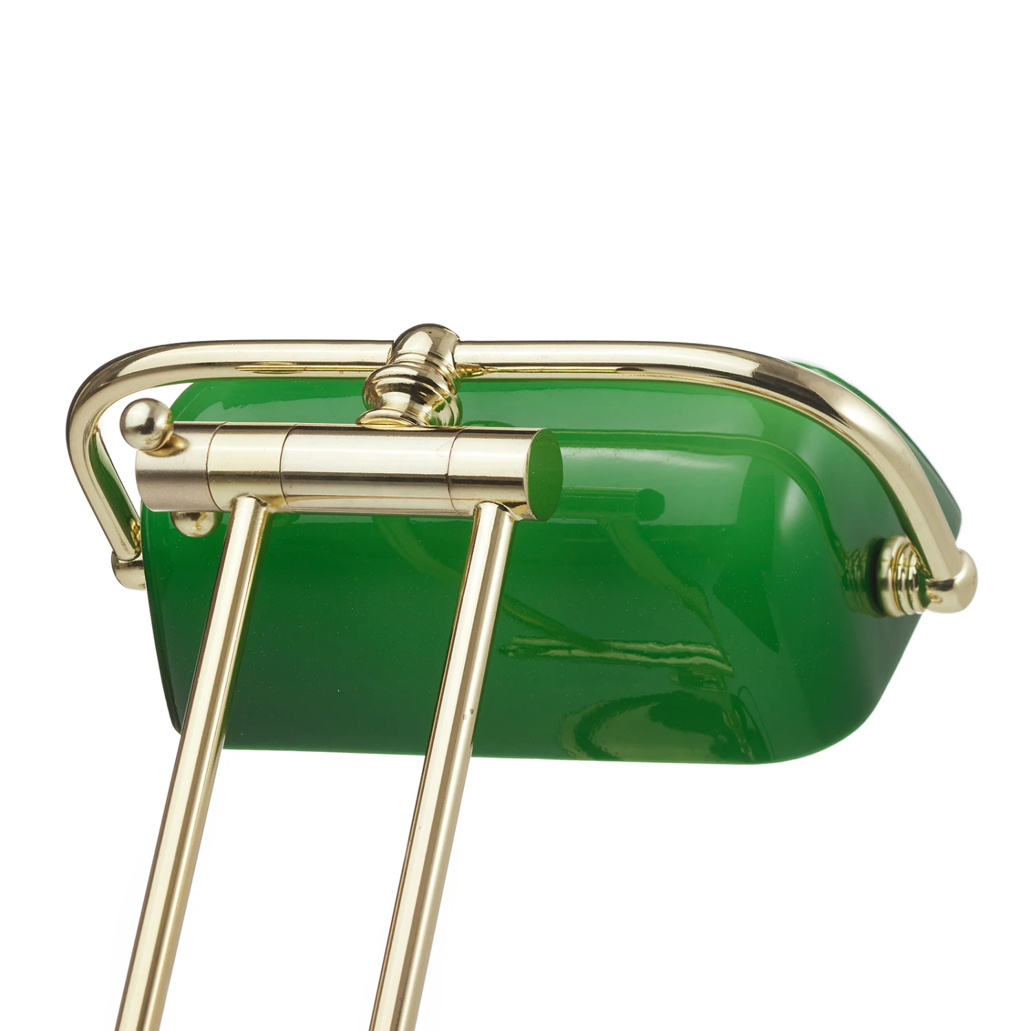 Lampe Banquier Steve Avec Diffuseur En Verre Vert 7 Lampe Banquier Steve Avec Diffuseur En Verre Vert – Image 5