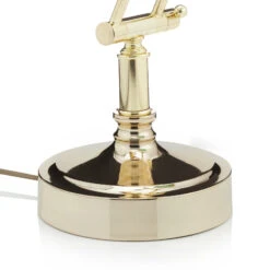 Lampe Banquier Steve Avec Diffuseur En Verre Vert 15 Lampe Banquier Steve Avec Diffuseur En Verre Vert -EGLO || By Rydens || Lucande Soldes 8553046 6