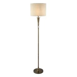 Lampadaire Oscar Avec Abat-jour En Aspect Lin