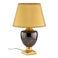 Lampe à Poser Mozart En Gris Miroir/dorée -EGLO || By Rydens || Lucande Soldes 8603005 3