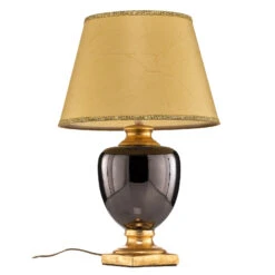 Lampe à Poser Mozart En Gris Miroir/dorée -EGLO || By Rydens || Lucande Soldes 8603005 5