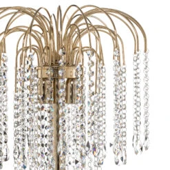 Lampadaire Pioggia Avec Pluie De Cristal, Doré -EGLO || By Rydens || Lucande Soldes 8603030 3