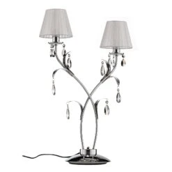 Lampe à Poser Jacqueline, à 2 Lampes, Blanche -EGLO || By Rydens || Lucande Soldes 8603070 5