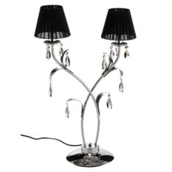 Lampe à Poser Jacqueline, à 2 Lampes, Noire -EGLO || By Rydens || Lucande Soldes 8603071 3