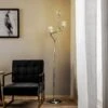 Lampadaire Ninfea, Chrome, Fleurs Cristal, 175 Cm 1 Lampadaire Ninfea, Chrome, Fleurs Cristal, 175 Cm -EGLO || By Rydens || Lucande Soldes 8603169
