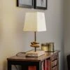 Lampe à Poser Seregon Abat-jour Tissu, Haut 39 Cm -EGLO || By Rydens || Lucande Soldes 8603236