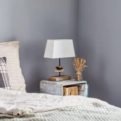 Lampe à Poser Seregon Abat-jour Tissu, Haut 39 Cm -EGLO || By Rydens || Lucande Soldes 8603236 2