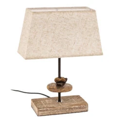 Lampe à Poser Seregon Abat-jour Tissu, Haut 39 Cm -EGLO || By Rydens || Lucande Soldes 8603236 3