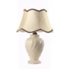 Lampe à Poser Vortice Céramique, Beige/bord Laiton -EGLO || By Rydens || Lucande Soldes 8603255