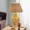 Lampe à Poser Treccia Avec Abat-jour En Tissu -EGLO || By Rydens || Lucande Soldes 8603256