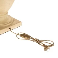 Lampe à Poser Treccia Avec Abat-jour En Tissu -EGLO || By Rydens || Lucande Soldes 8603256 6