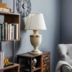 Lampe à Poser Impériale Céramique, Hauteur 66 cm -EGLO || By Rydens || Lucande Soldes 8603258 2