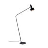 Lampadaire Arietta Abat-jour Velours, Noir -EGLO || By Rydens || Lucande Soldes 9514558