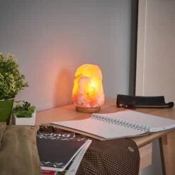 Lampe De Sel ROCK Lumière Bien-être -EGLO || By Rydens || Lucande Soldes 9608001 2