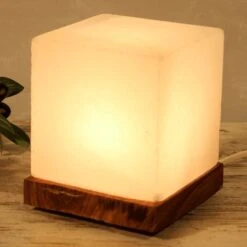 Lampe à Poser Kubus White Line