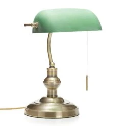 Milenka - Lampe De Bureau Avec Abat-jour Vert -EGLO || By Rydens || Lucande Soldes 9620986 3