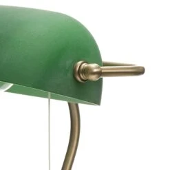 Milenka - Lampe De Bureau Avec Abat-jour Vert -EGLO || By Rydens || Lucande Soldes 9620986 6