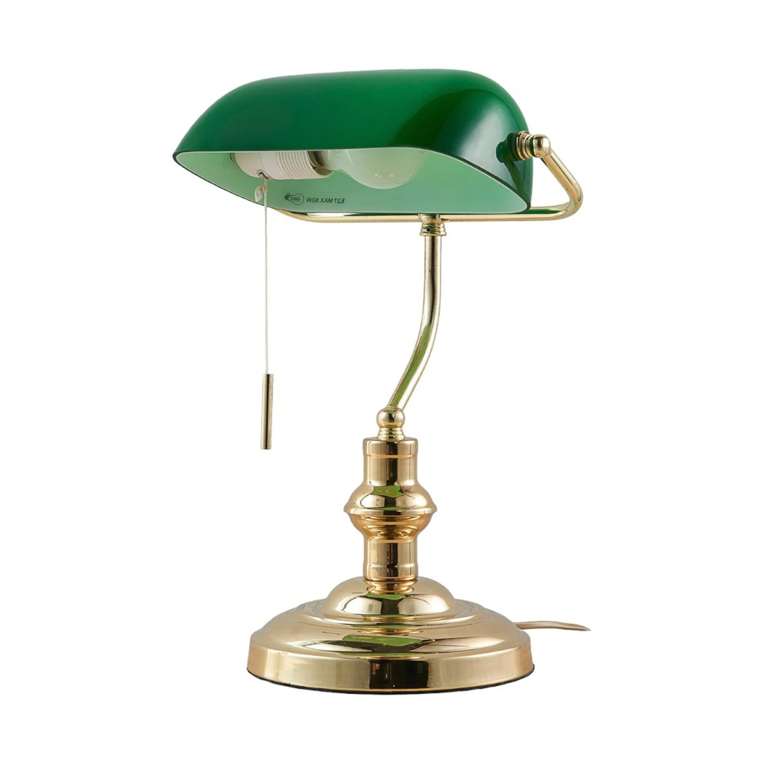 Lampe Banker Milenka, Laiton Poli 5 Lampe Banker Milenka, Laiton Poli – Image 3