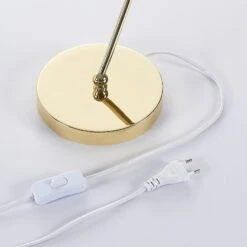 Lampe à Poser Selea Couleur Laiton, Abat-jour Vert -EGLO || By Rydens || Lucande Soldes 9621923 8