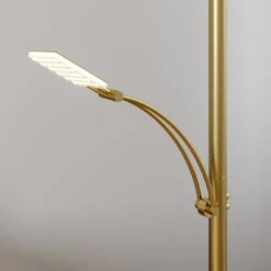 Lucande Lampadaire Indirect LED Parthena, Laiton -EGLO || By Rydens || Lucande Soldes 9624292 4