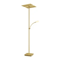 Lucande Lampadaire Indirect LED Parthena, Laiton -EGLO || By Rydens || Lucande Soldes 9624292 5