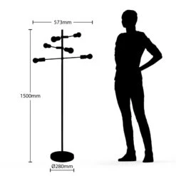 Lindby Estar Lampadaire En Métal, à 6 Lampes -EGLO || By Rydens || Lucande Soldes 9626605 3