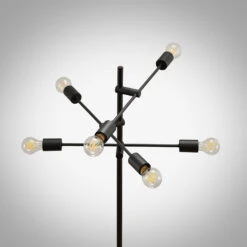 Lindby Estar Lampadaire En Métal, à 6 Lampes -EGLO || By Rydens || Lucande Soldes 9626605 5