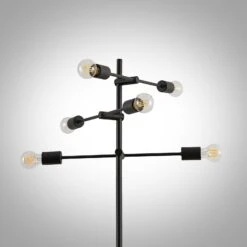 Lindby Estar Lampadaire En Métal, à 6 Lampes -EGLO || By Rydens || Lucande Soldes 9626605 6