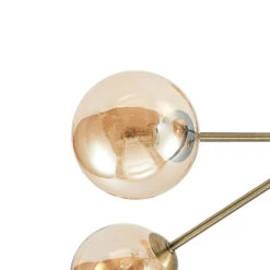 Lucande Wynona Plafonnier à 5 Lampes Laiton Ancien -EGLO || By Rydens || Lucande Soldes 9627300 6