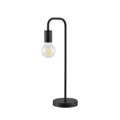 Lindby Erivana Lampe à Poser, Noire -EGLO || By Rydens || Lucande Soldes 9627459 5