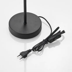 Lindby Erivana Lampe à Poser, Noire -EGLO || By Rydens || Lucande Soldes 9627459 8