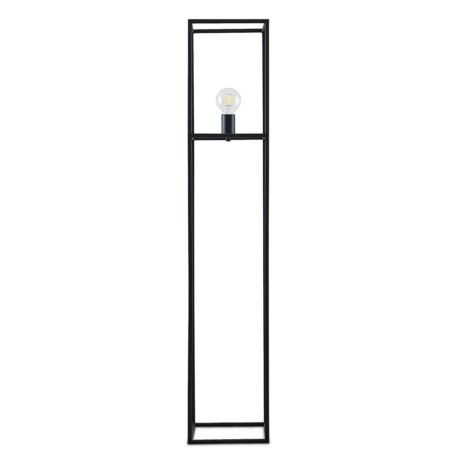 Lindby Jordana Lampadaire, Cadre, Noir, 1 lampe 8 Lindby Jordana Lampadaire, Cadre, Noir, 1 lampe – Image 6