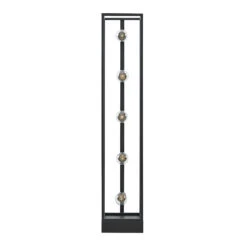 Lindby Xamara Lampadaire, Cadre, Noir, 5 lampes -EGLO || By Rydens || Lucande Soldes 9628015 5