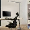 Prios Jalima Lampadaire De Bureau LED, Argenté 2 Prios Jalima Lampadaire De Bureau LED, Argenté -EGLO || By Rydens || Lucande Soldes 9628208